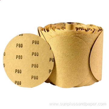 6 Inch Sand Paper Sanding Gold Sandpaper Discs